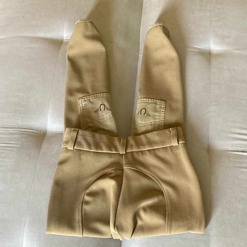 Gutos Riding Breeches Ribbed with knee patches 24